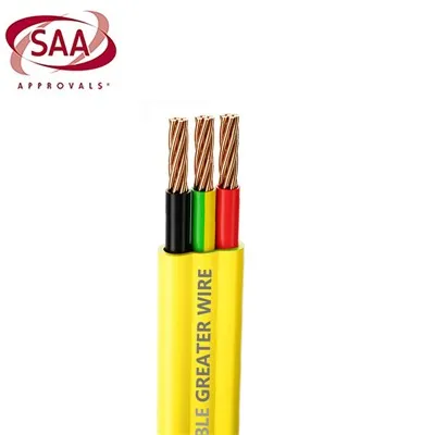 Žlutý kabel TPS schválený AS/NZS 5000.2 SAA